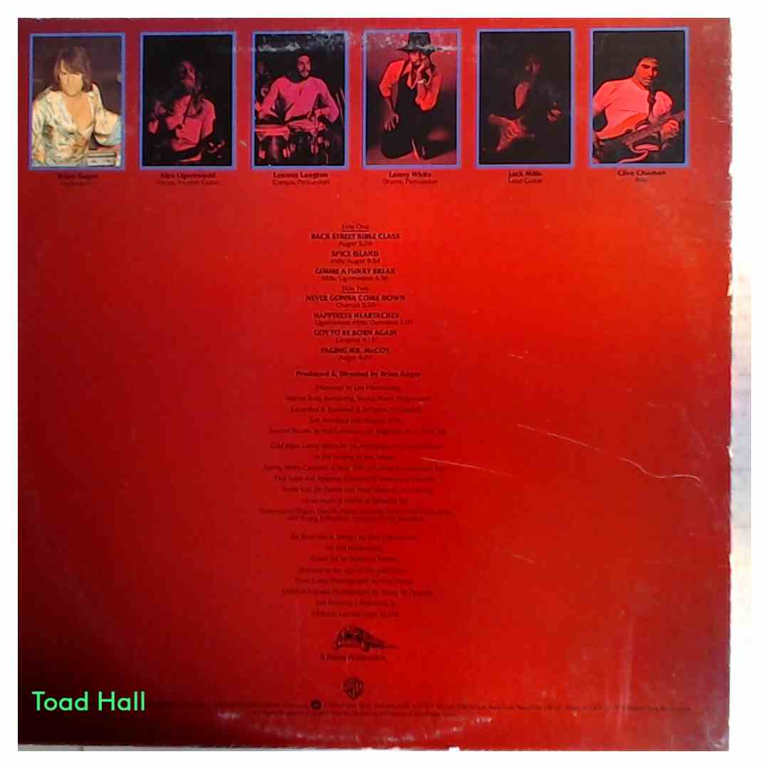 Brian Auger's Oblivion Express - Heartaches - Used Vinyl