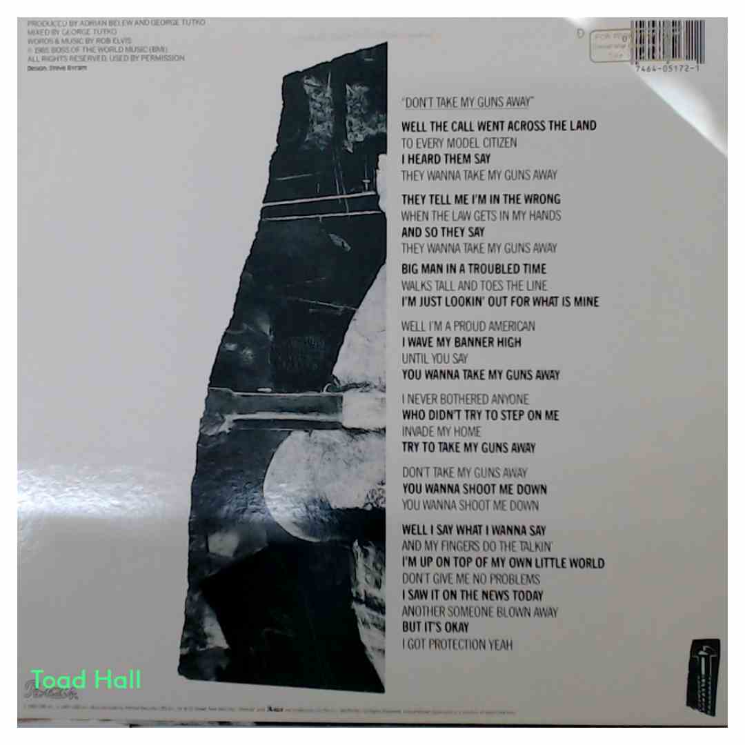The Elvis Brothers - Don't Take My Guns Away (Promo Cover) - Used Vinyl