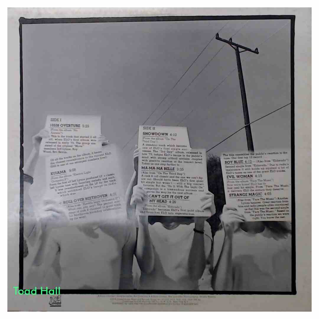 Electric Light Orchestra Ole ELO Used Vinyl LP