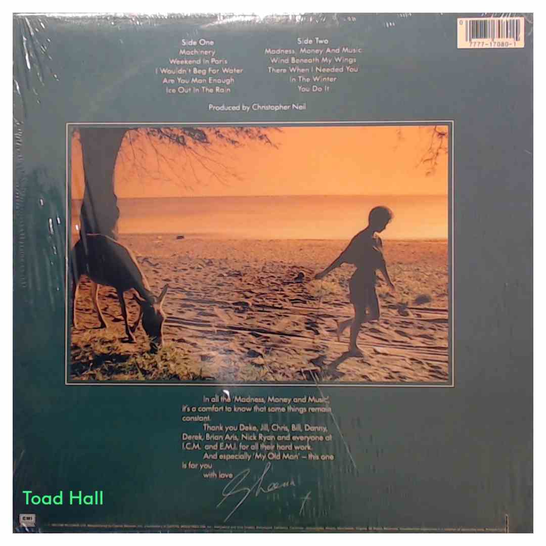 Sheena Easton - Madness, Money And Music - Used Vinyl