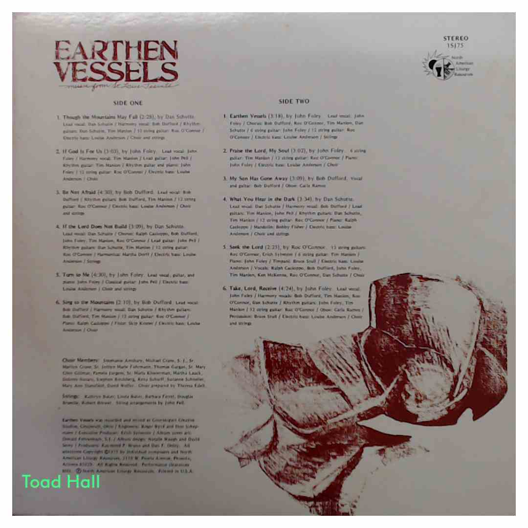 Earthen Vessels - Music From St. Louis Jesuits - Used Vinyl