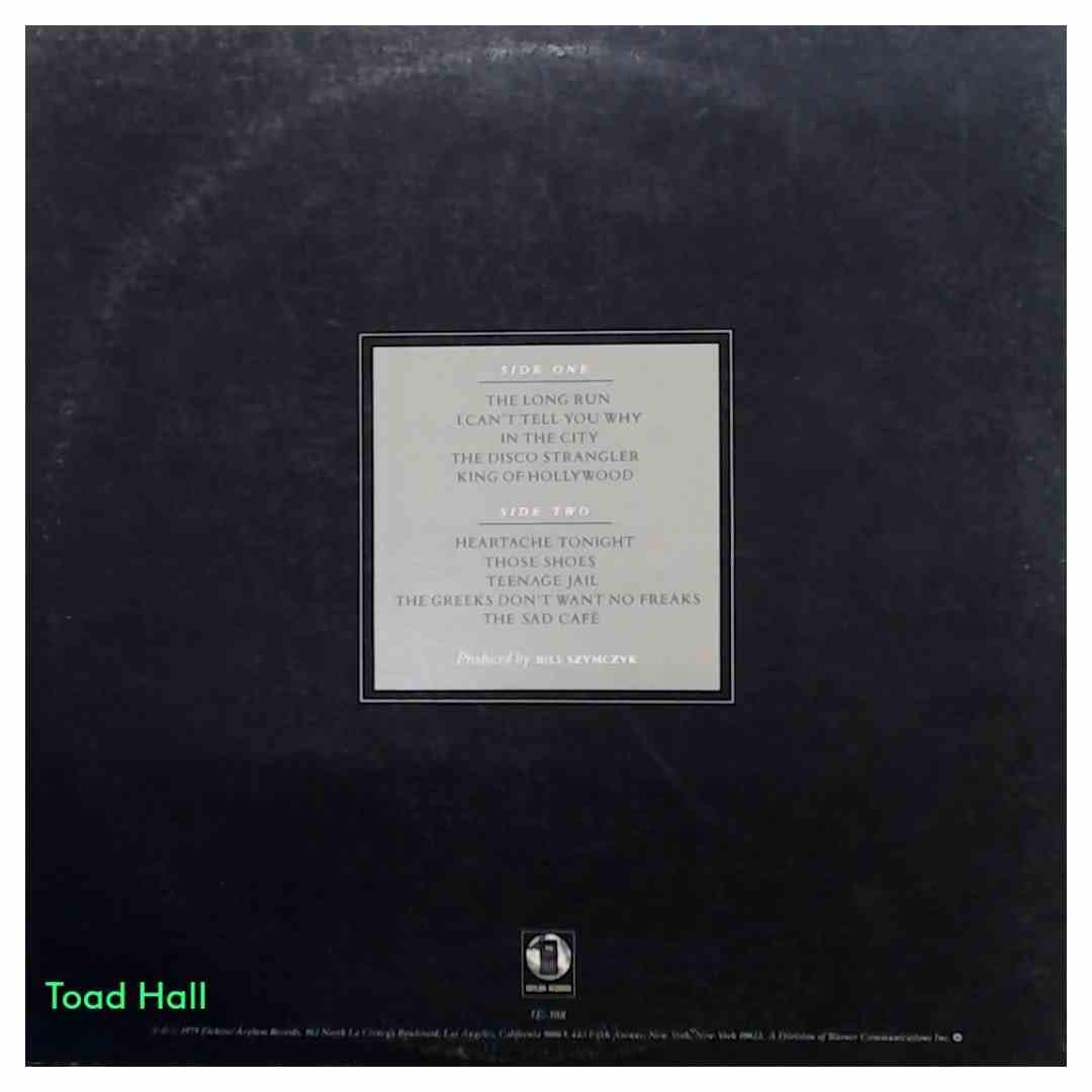 Eagles The Long Run Used Vinyl LP STERLING PRESS