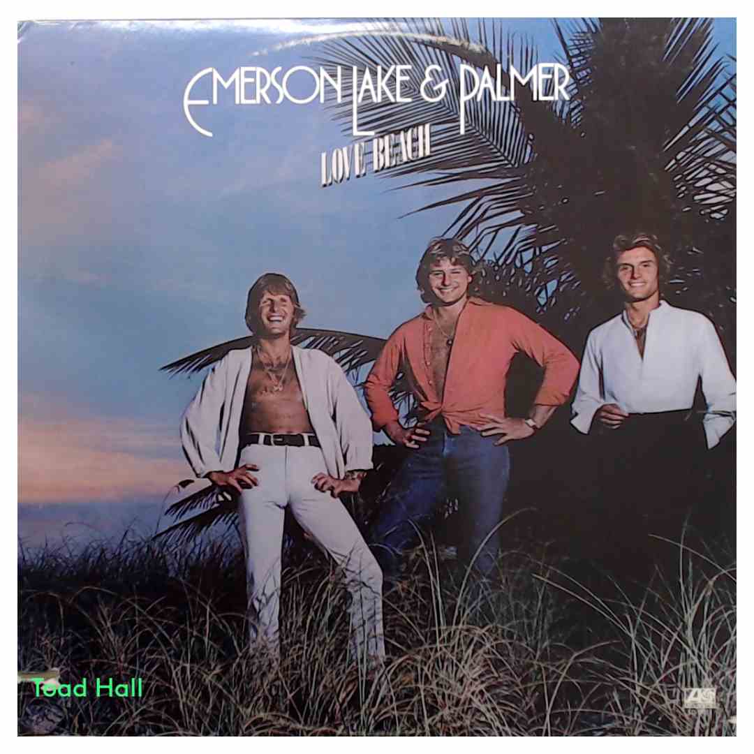 Emerson Lake & Palmer - Love Beach w/Insert - Used Vinyl