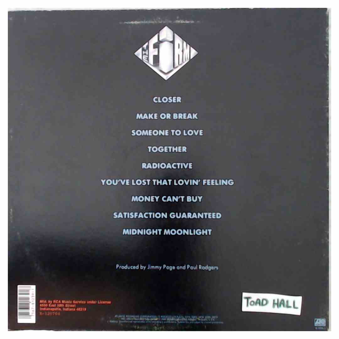 The Firm - The Firm - Used Vinyl