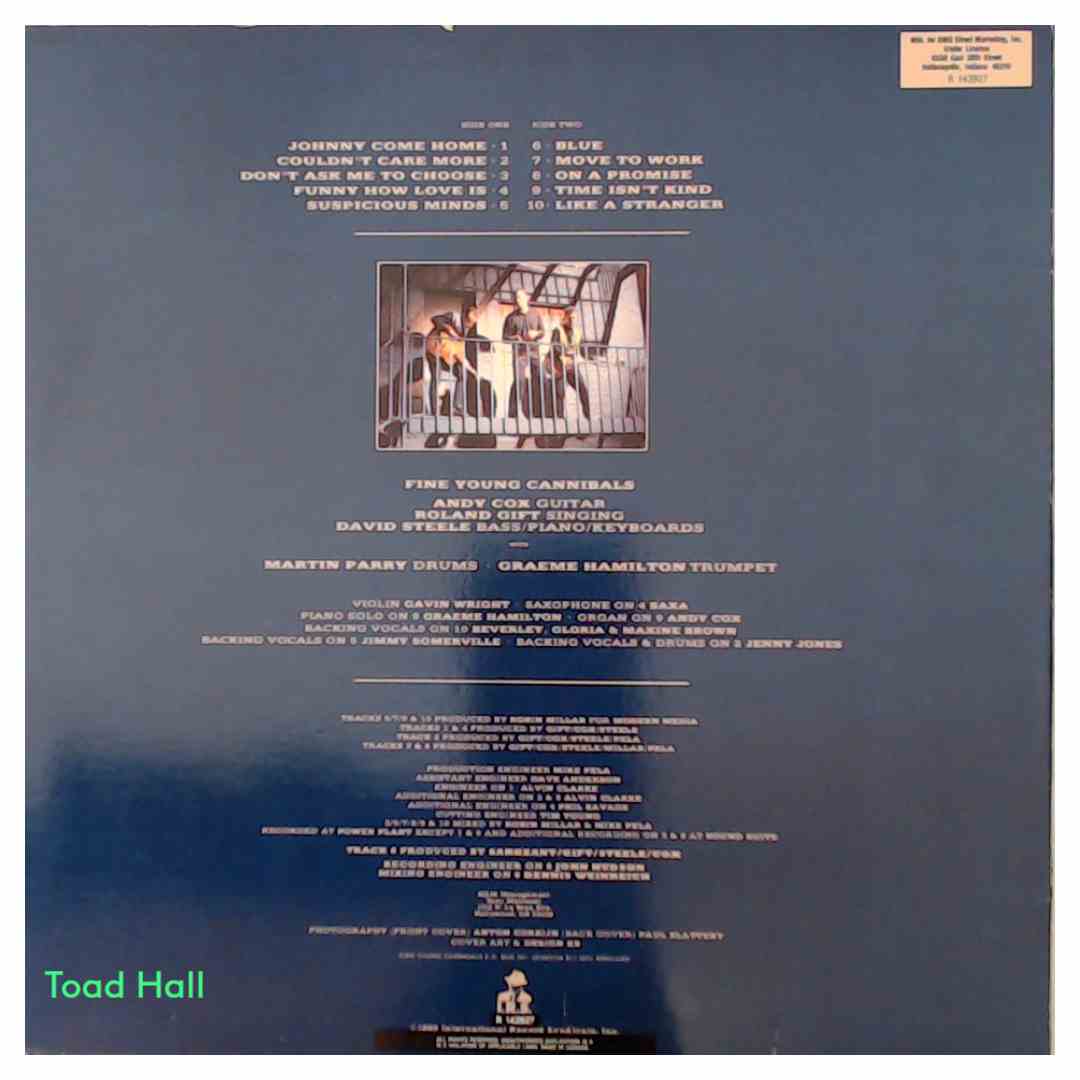 Fine Young Cannibals - Fine Young Cannibals - Used Vinyl