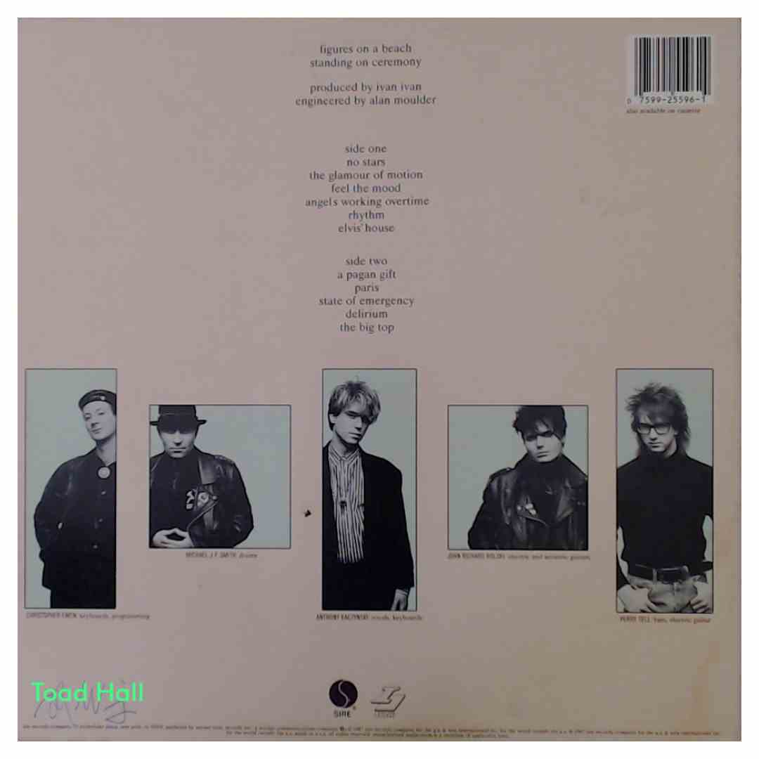 FIGURES ON A BEACH Standing On Ceremony (Promo Cover) Used Vinyl