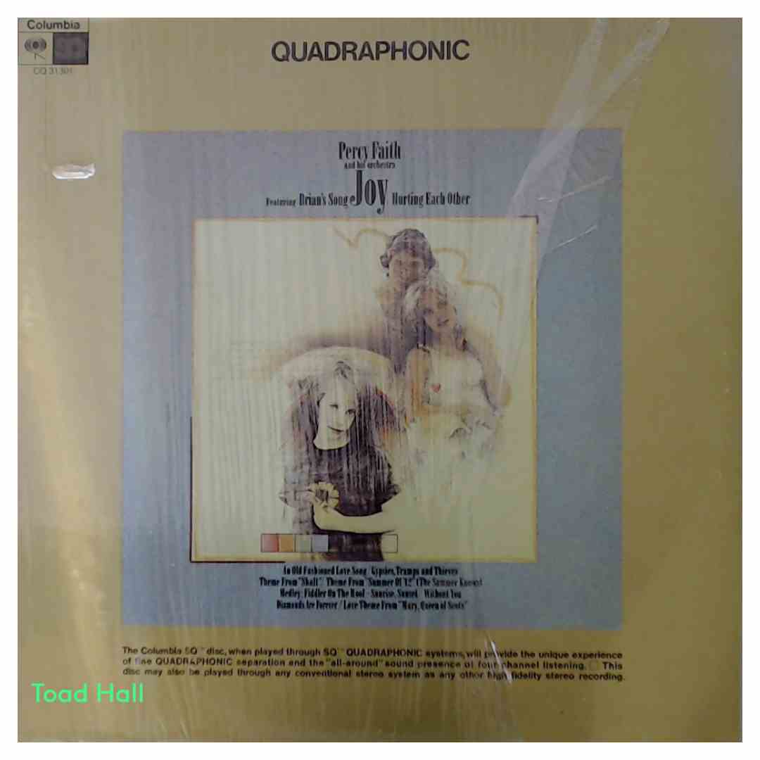 Percy Faith And His Orchestra -Joy (Quadrophonic) - Used Vinyl