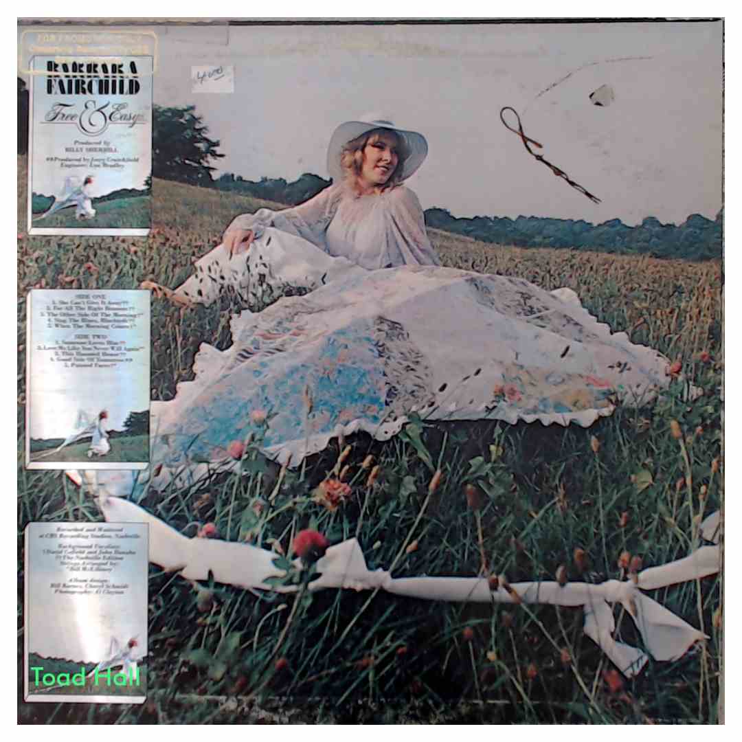 Barbara Fairchild - Free & Easy (Promo) - Used Vinyl