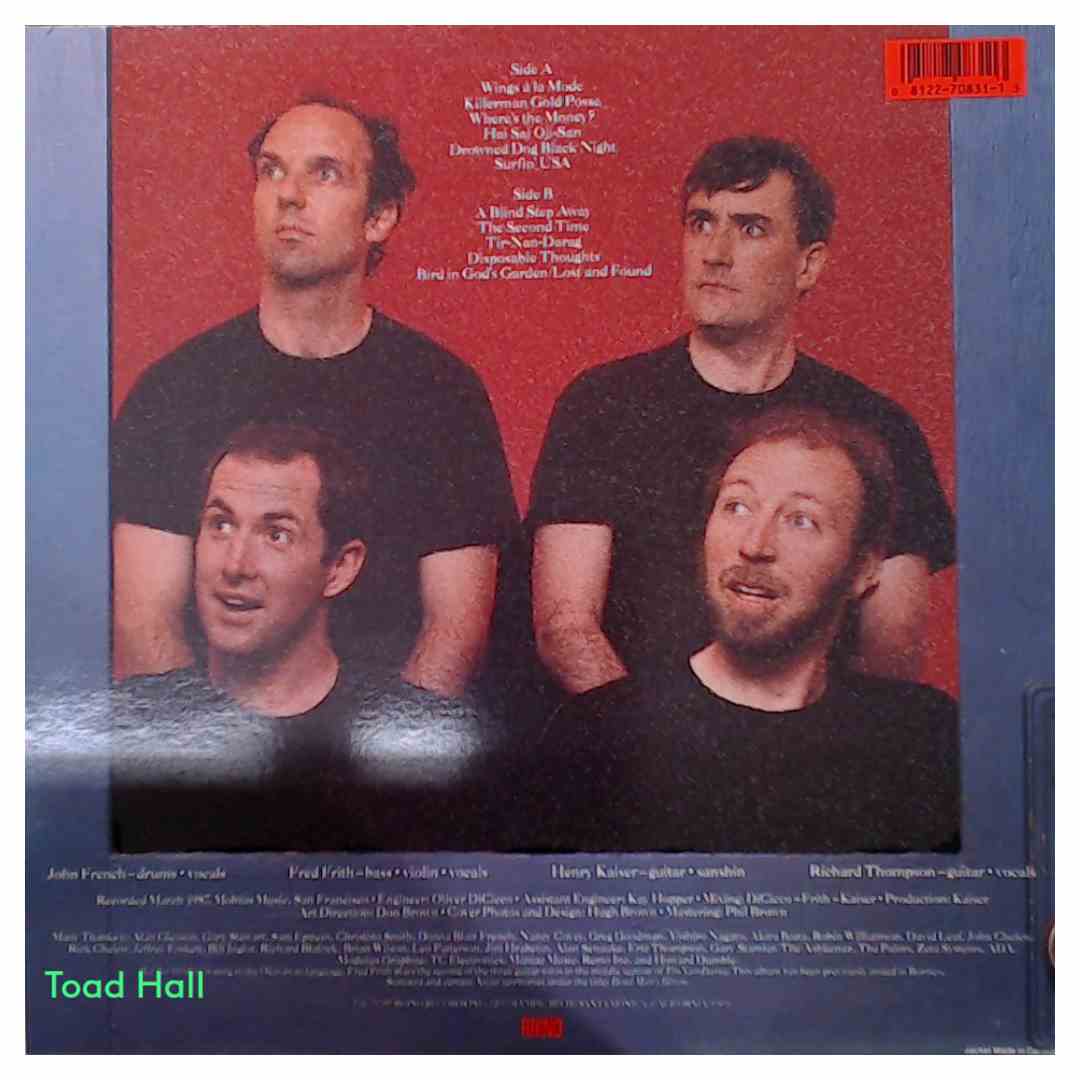 French Frith Kaiser Thompson - Live, Love, Larf & Loaf - Used Vinyl