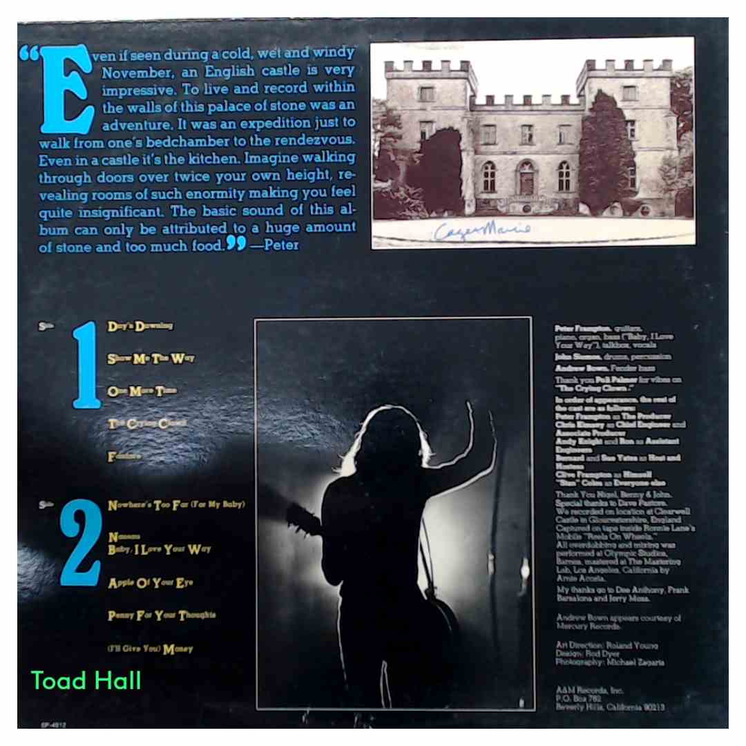 Peter Frampton Frampton Used Vinyl LP