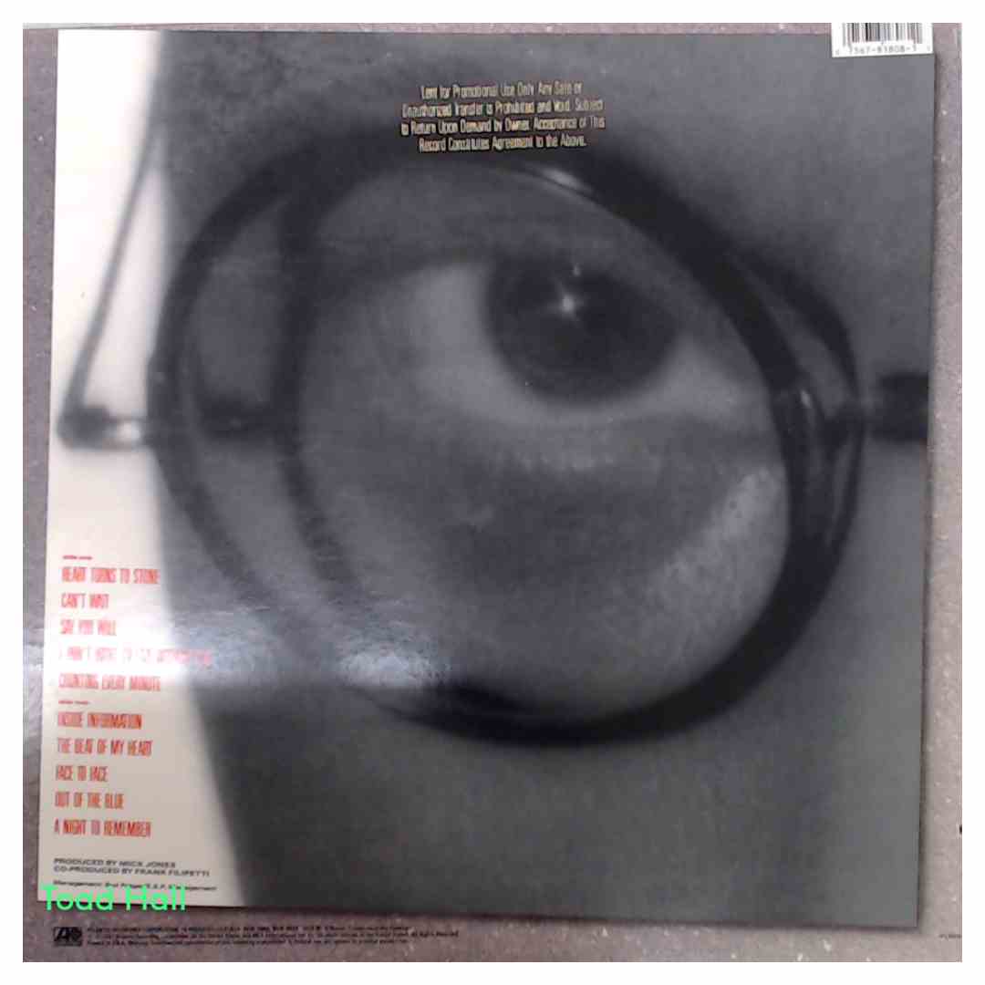 Foreigner - Inside Information - Used Vinyl