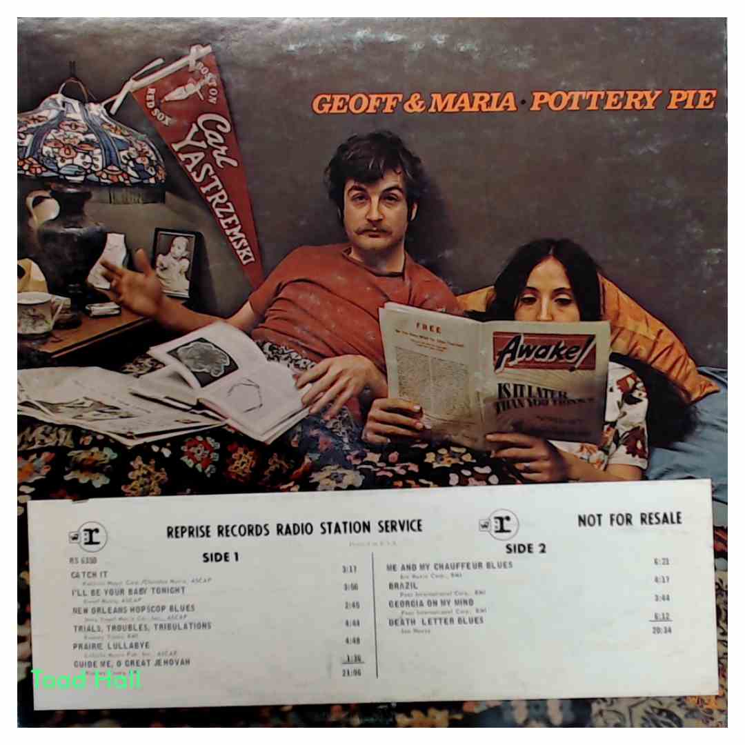 Geoff And Maria - Pottery Pie (Promo) - Used Vinyl