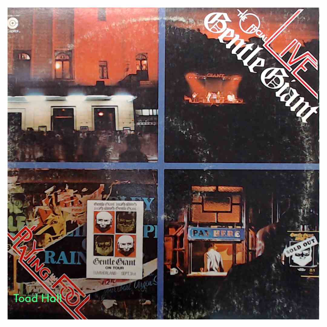 Gentle Giant - Live: Playing The Fool - Used Vinyl