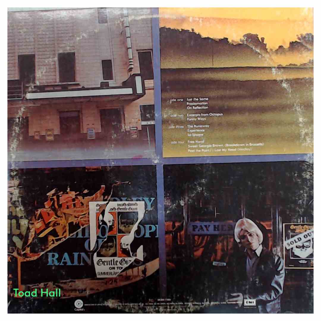 Gentle Giant - Live: Playing The Fool - Used Vinyl