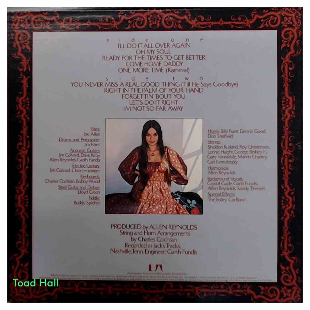 Crystal Gayle - "Crystal" - Used Vinyl