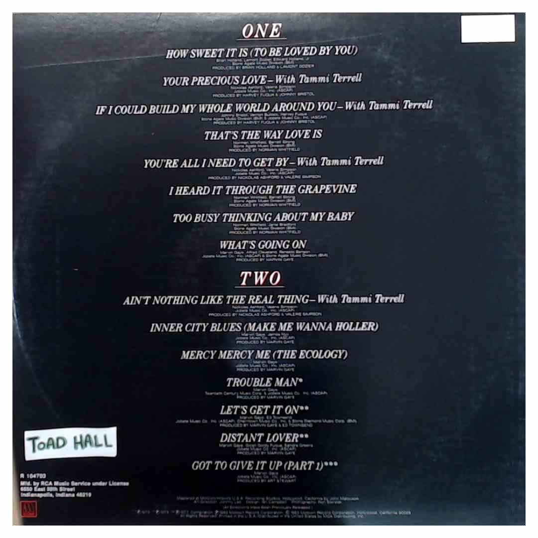 Marvin Gaye - Every Great Motown Hit - Used Vinyl