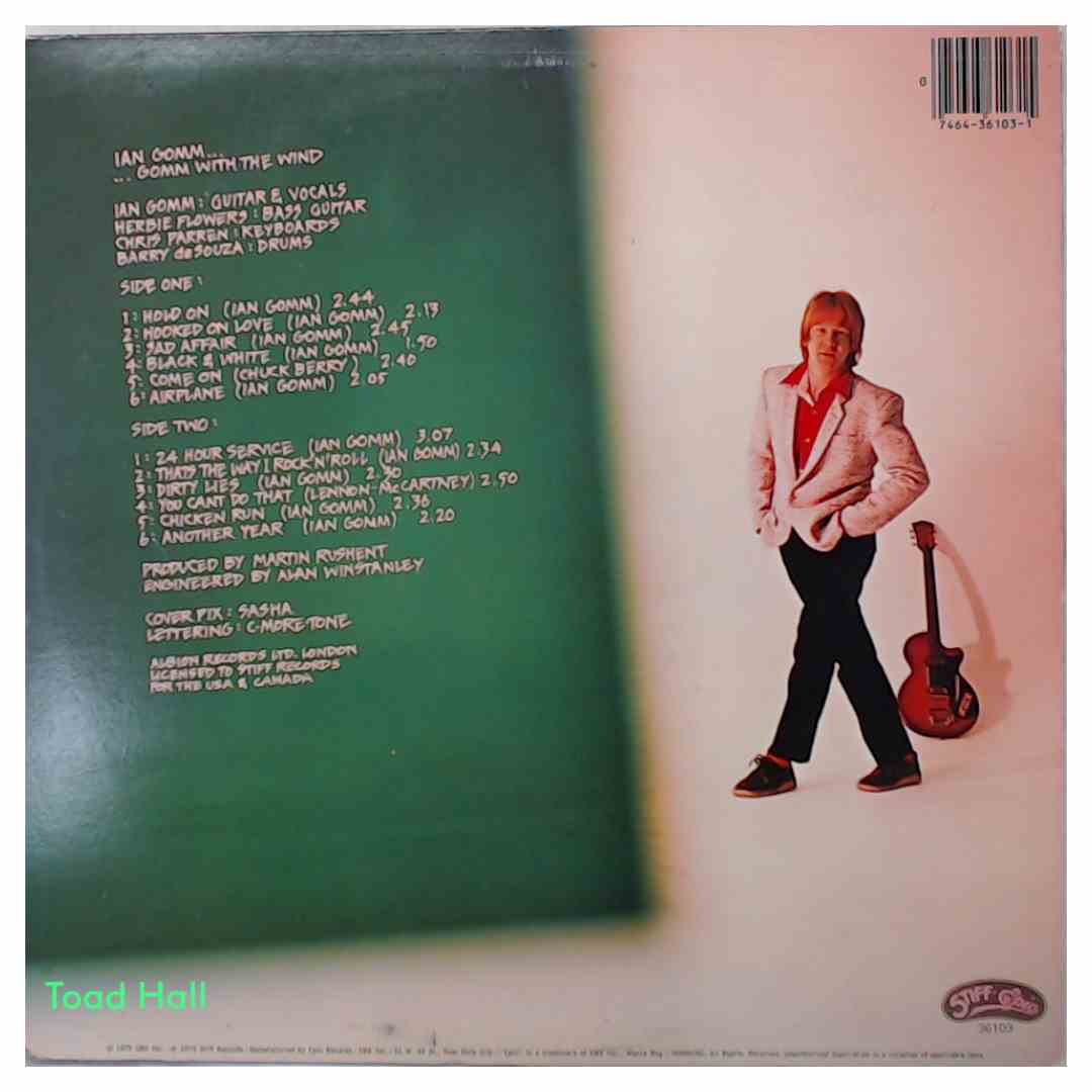 Ian Gomm - Gomm With The Wind - Used Vinyl