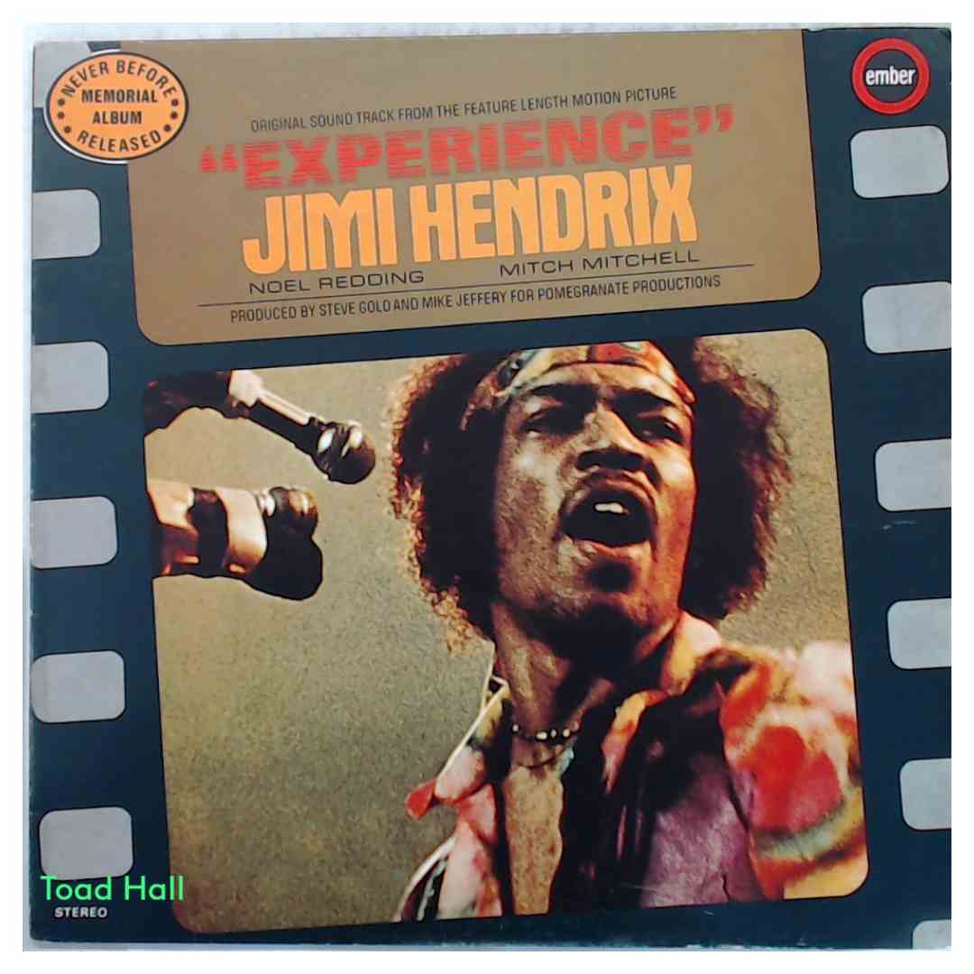 Jimi Hendrix - "Experience" Soundtrack - Used Vinyl