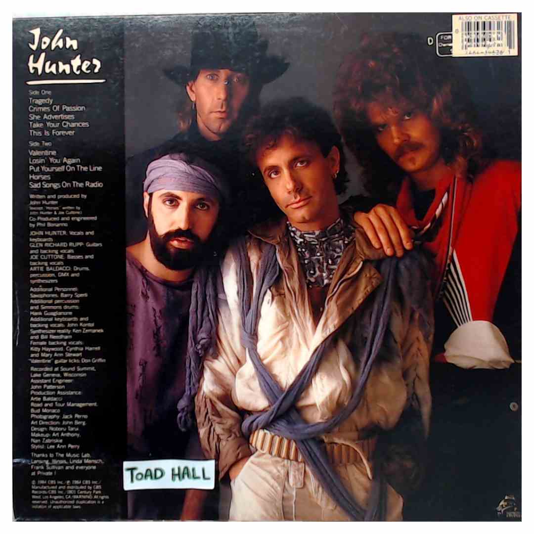 John Hunter - Famous At Night (Promo Cover) - Used Vinyl