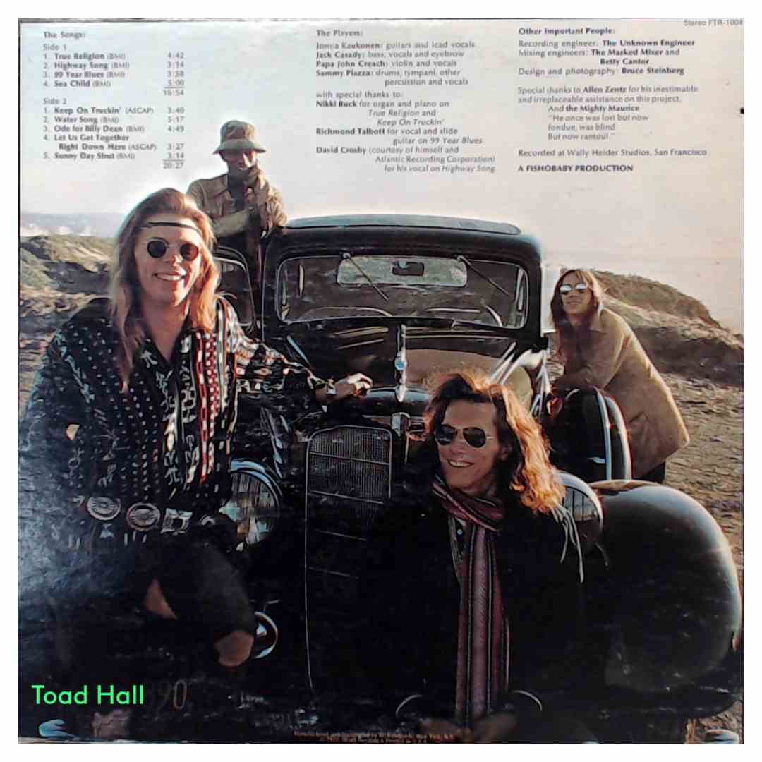Hot Tuna - Burgers - Used Vinyl