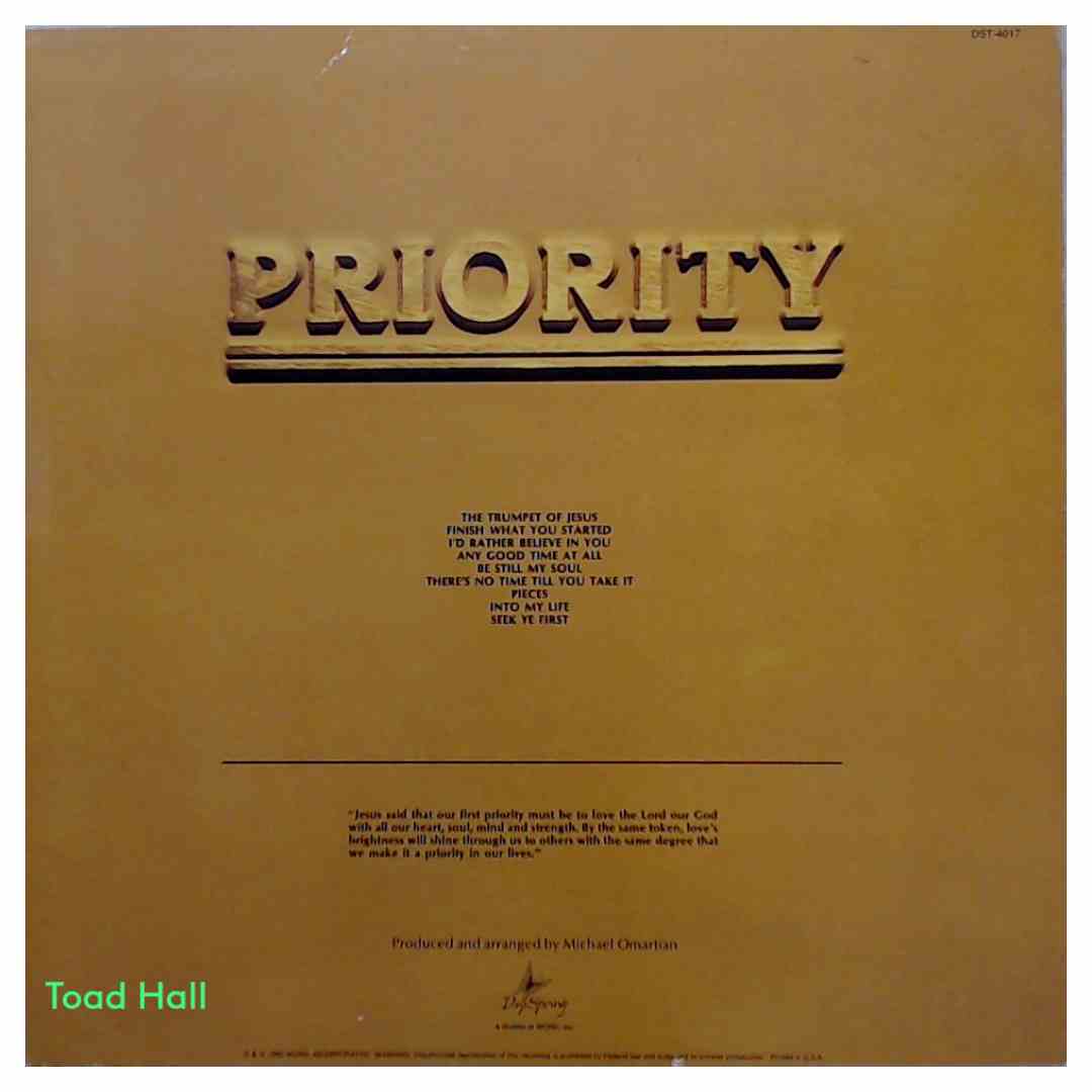 Imperials - Priority - Used Vinyl