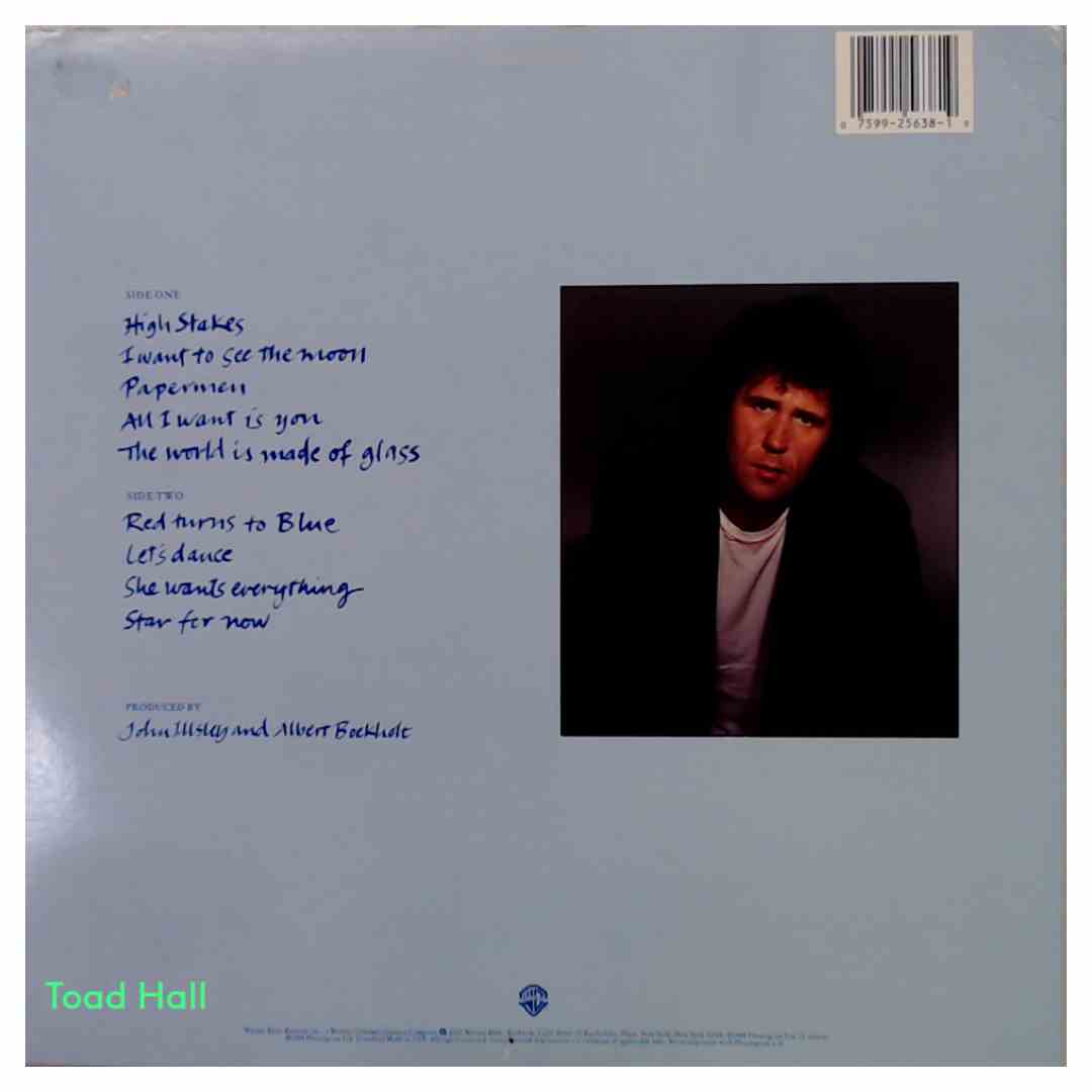 John Illsley - Glass (Promo Cover) - Used Vinyl