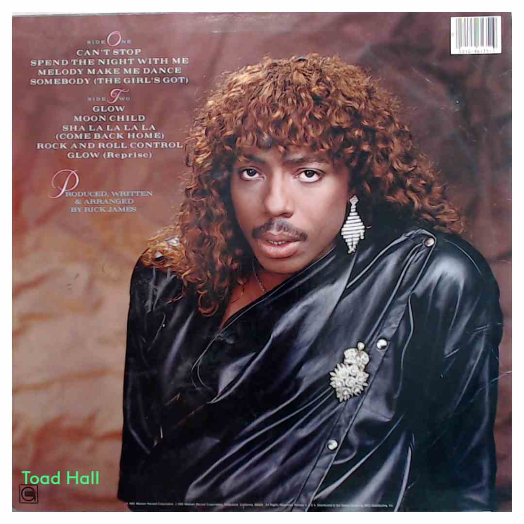 RIck James - Glow - Used Vinyl