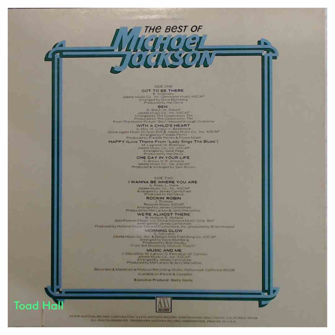 Michael Jackson - The Best Of Michael Jackson - Used Vinyl