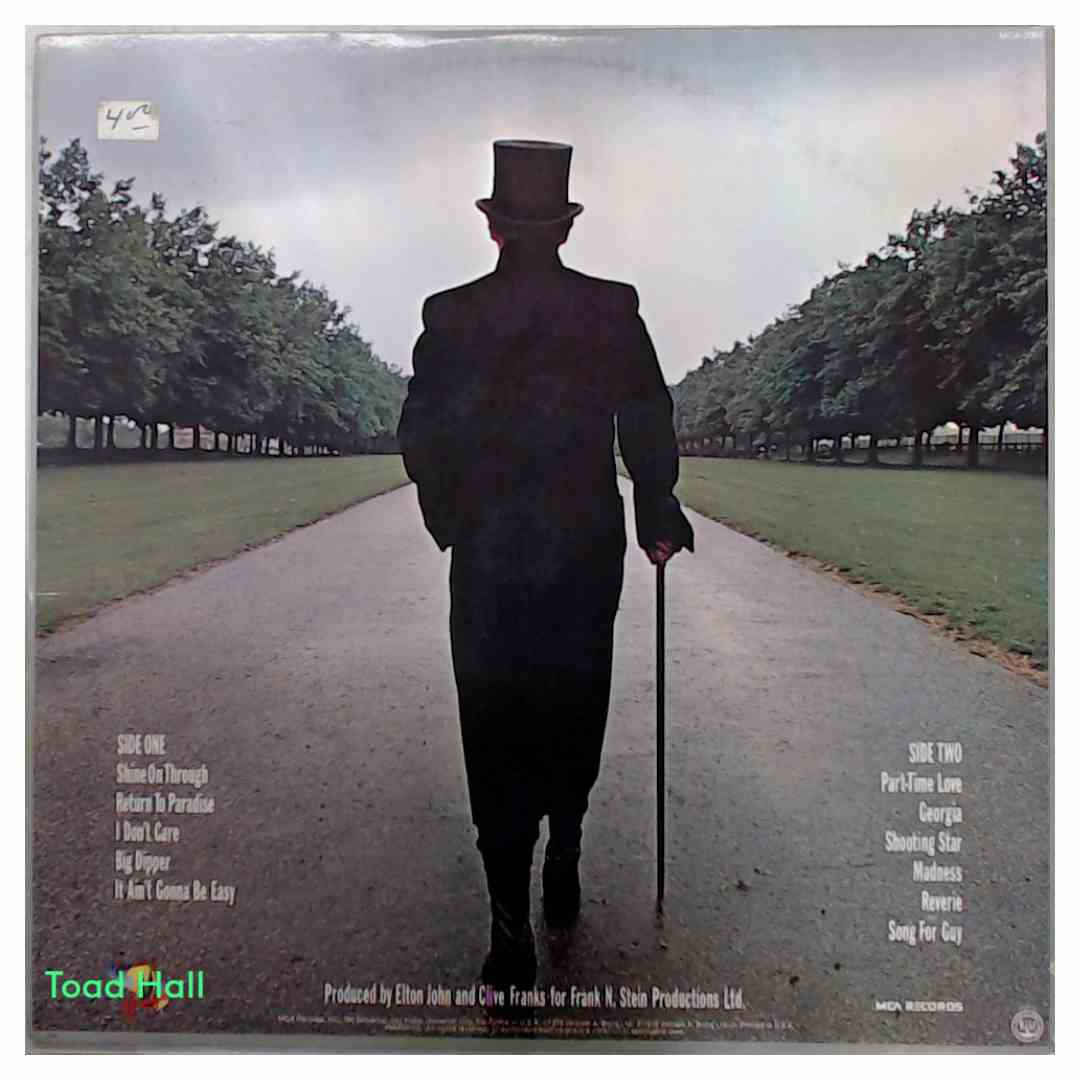 Elton John - A Single Man - Used Vinyl