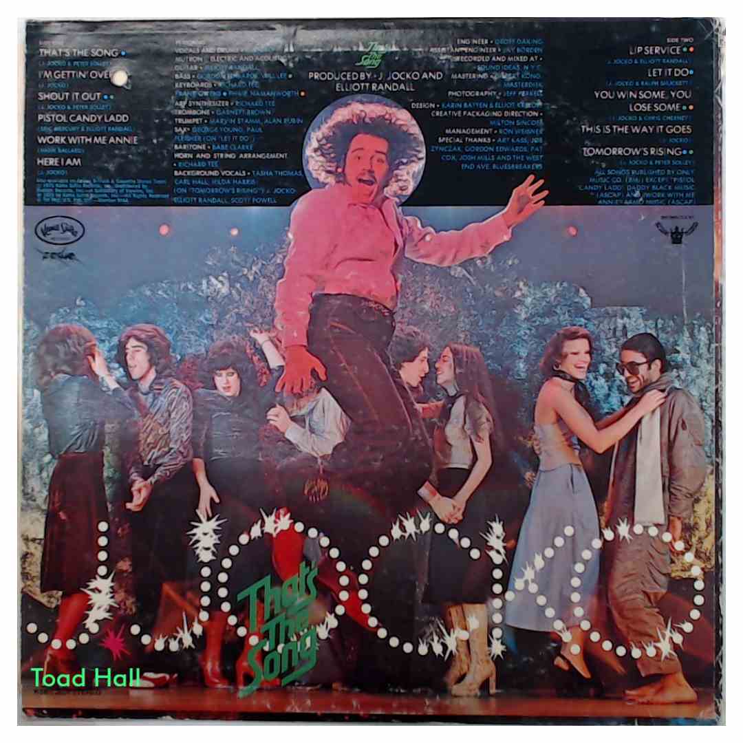 J. Jocko - That's The Song - Used Vinyl