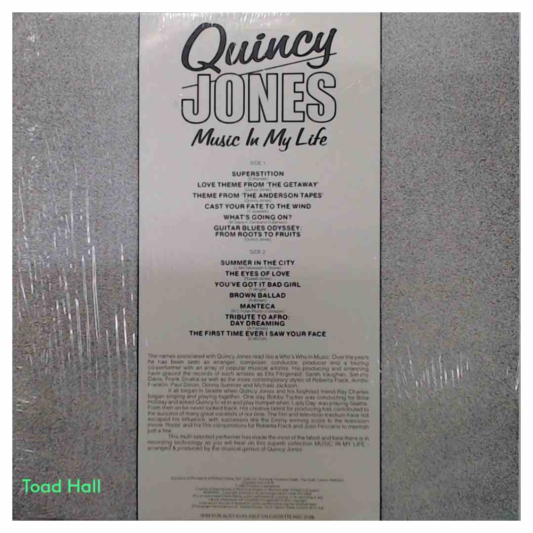 Quincy Jones - Music In My Life - Used Vinyl