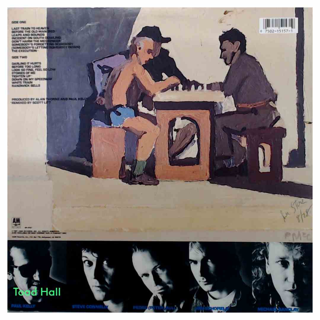 Paul Kelly And The Messengers - Gossip (Promo Cover) - Used Vinyl