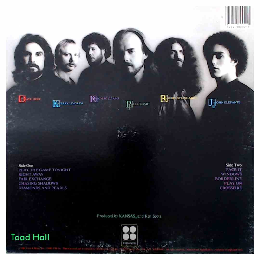 Kansas - Vinyl Confessions - Used Vinyl