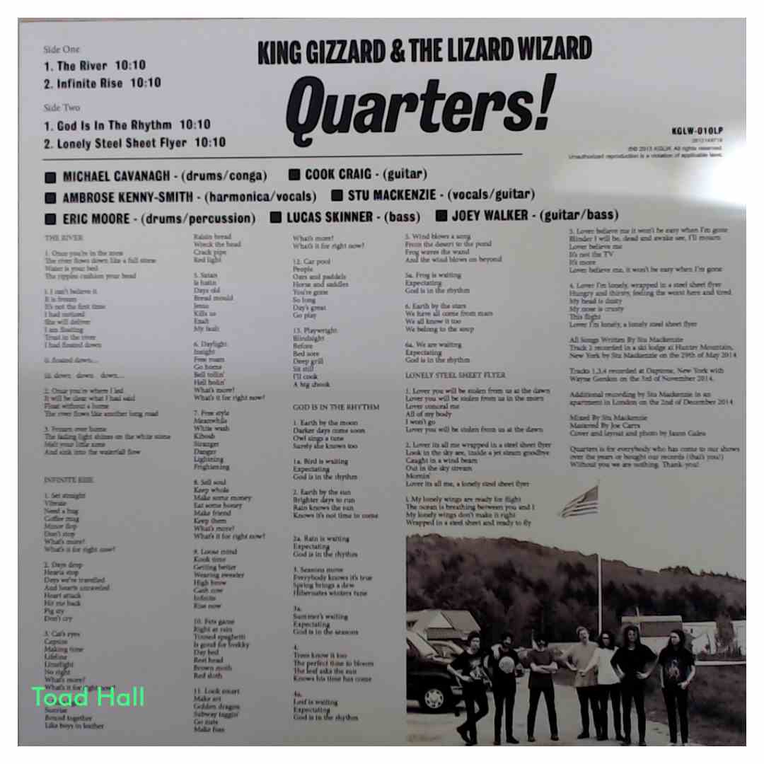 King Gizzard and the Lizard Wizard - Quarters! - Used Vinyl