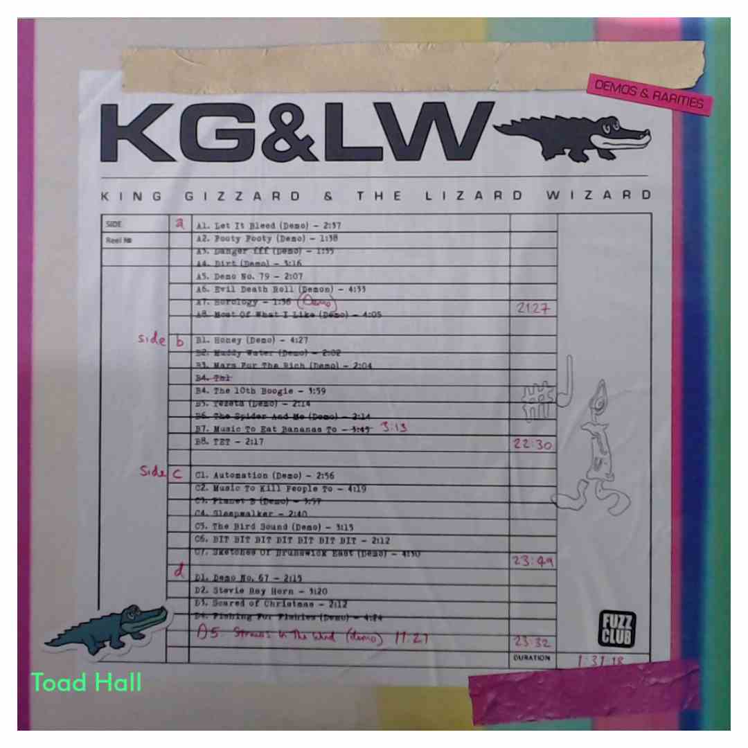 King Gizard and the Lizard Wizard - Demos & Rarities (Brown Vinyl) - Used Vinyl