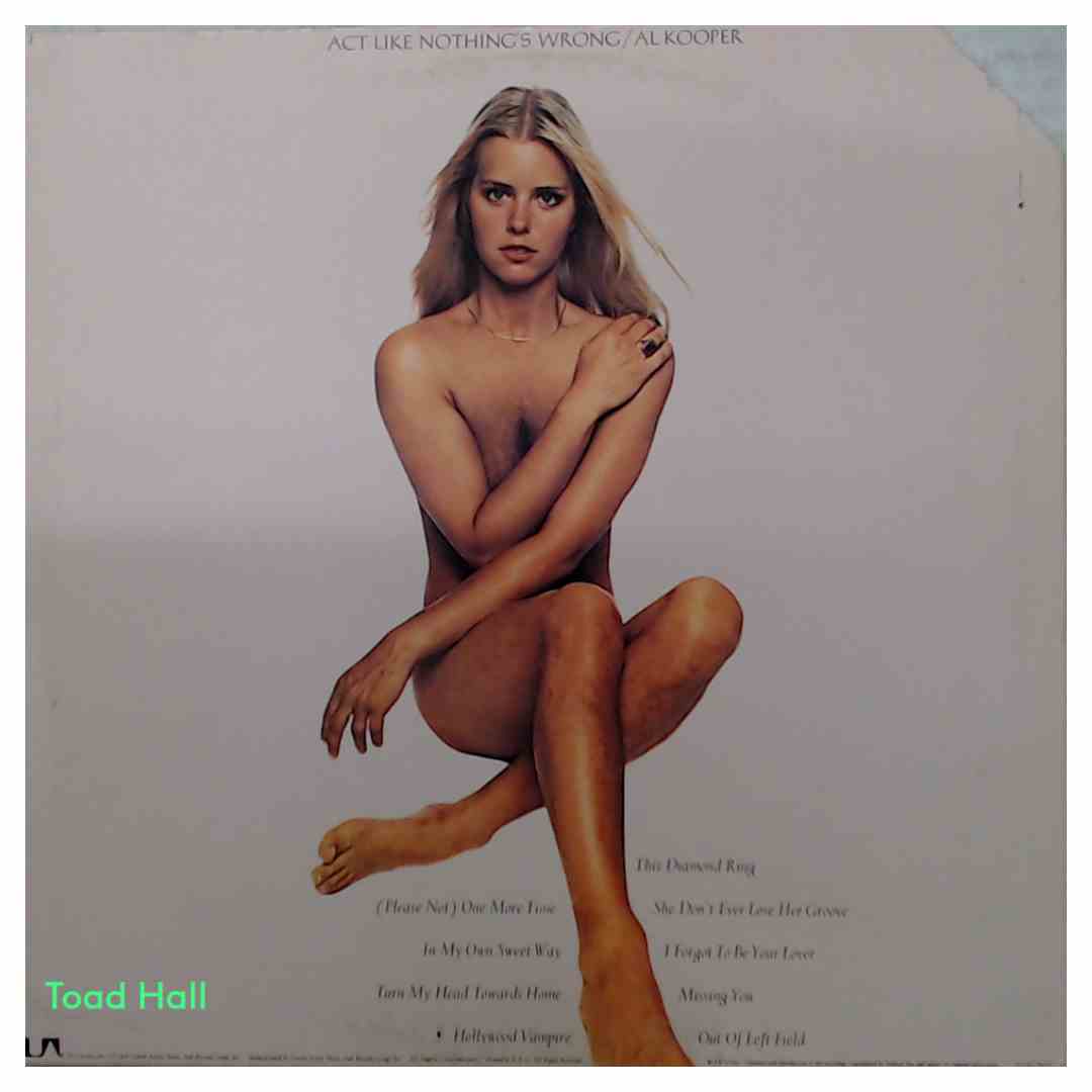 Al Kooper - Act Like Nothing's Wrong - Used Vinyl