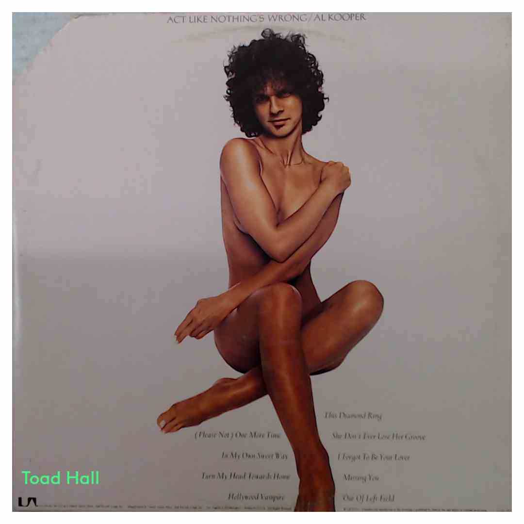 Al Kooper - Act Like Nothing's Wrong - Used Vinyl