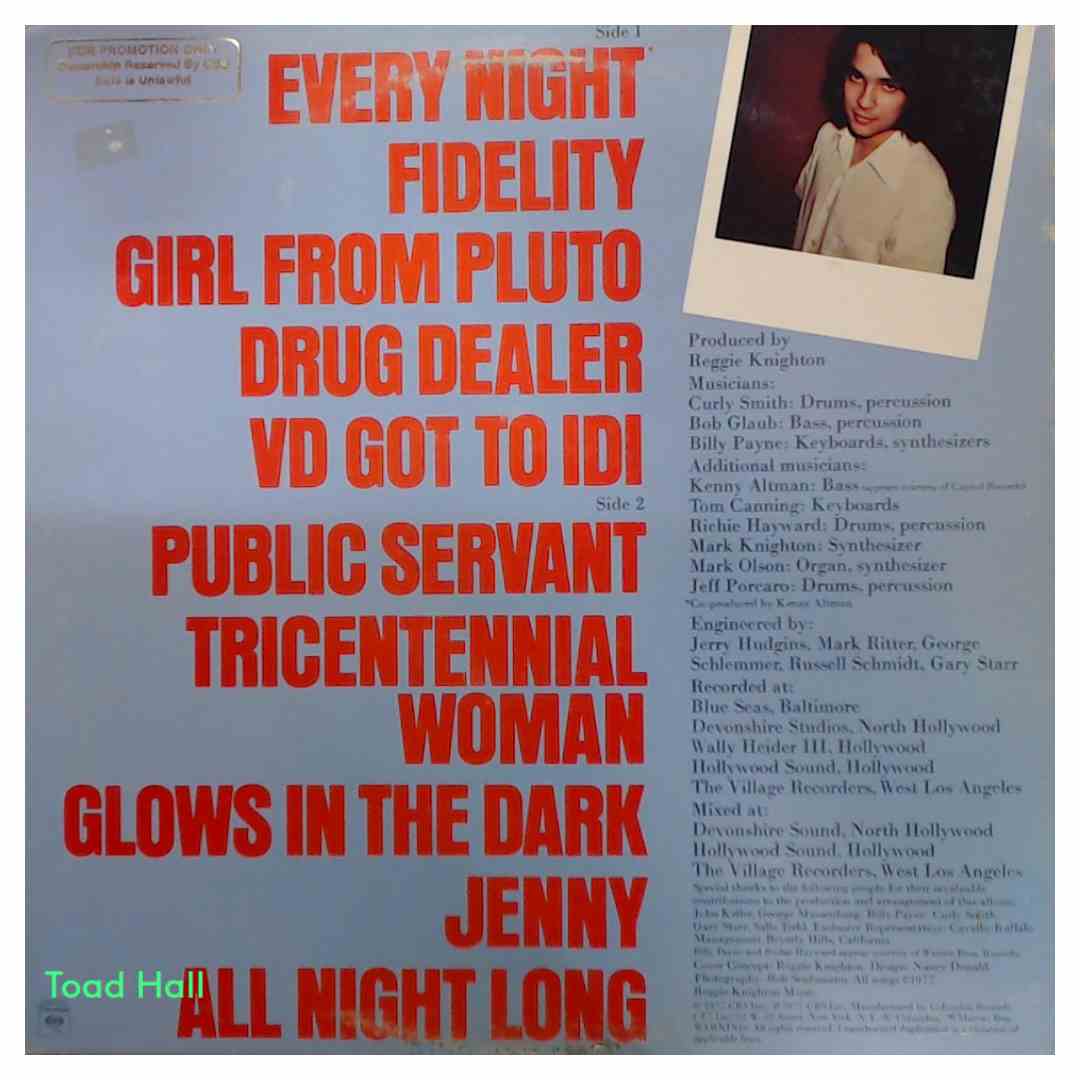 Reggie Knighton - Reggie Knighton (Promo) - Used Vinyl