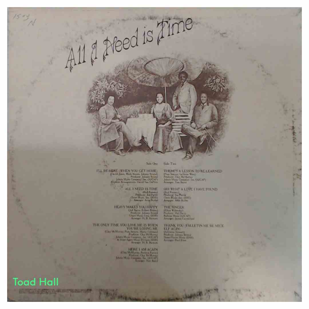 Gladys Knight and The Pips - All I Need is Time - Used Vinyl