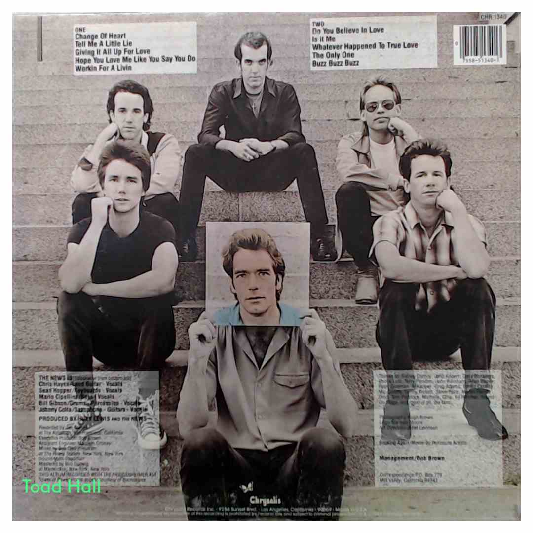 Huey Lewis and The News - Picture This - Used Vinyl