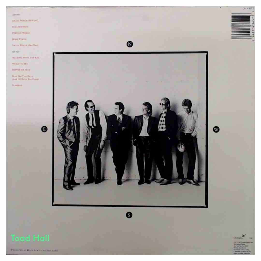 Huey Lewis & The News - Small World - Used Vinyl