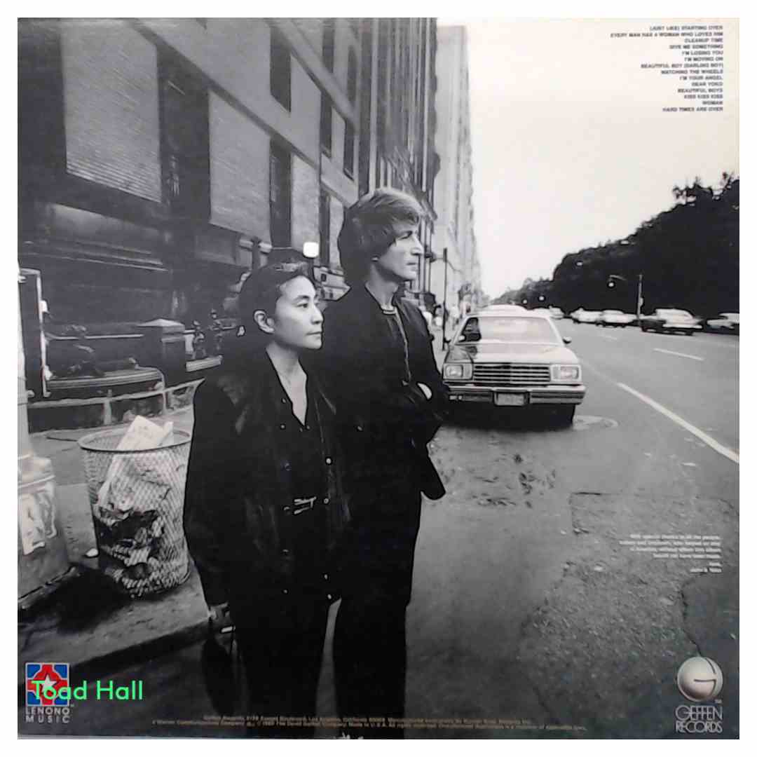 John Lennon Yoko Ono Double Fantasy Used Vinyl LP