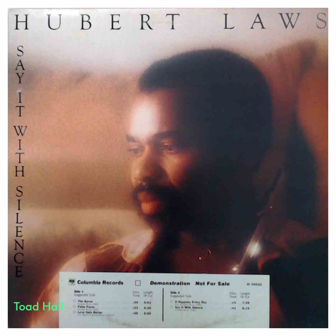 Hubert Laws - Say It With Silence (Promo) - Used Vinyl