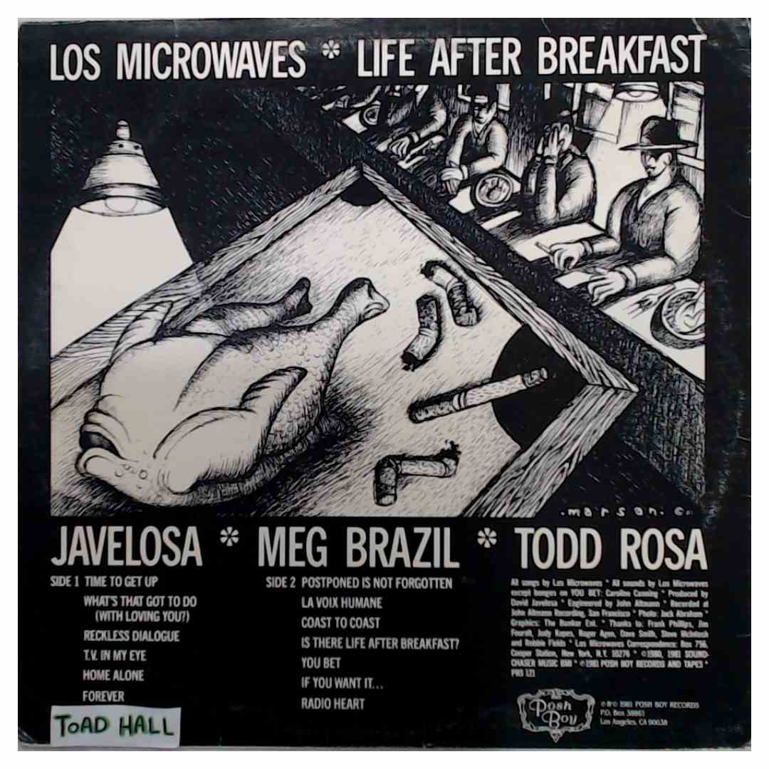 Los Microwaves - Life After Breakfast - Used Vinyl