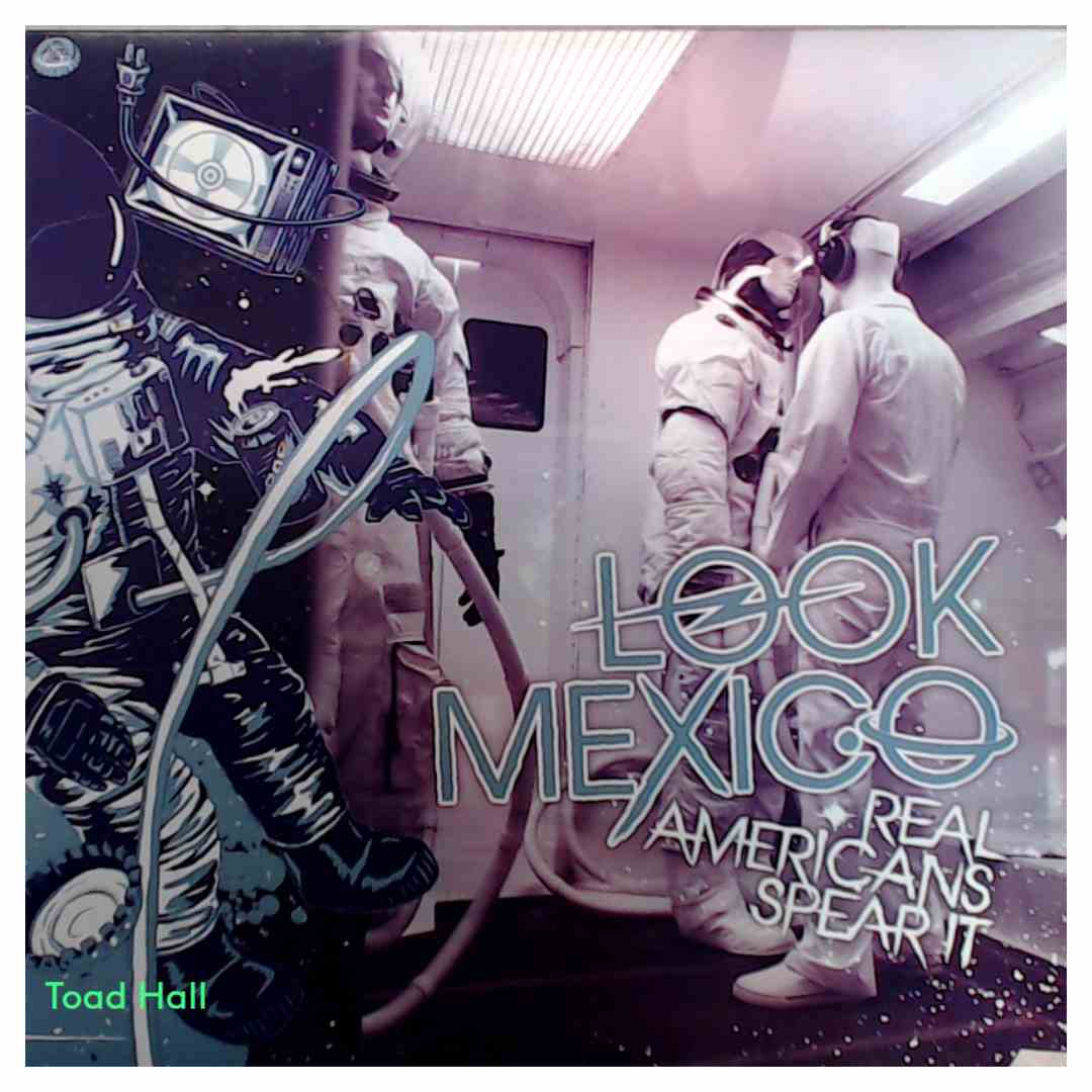 Look Mexico - Real Americans Spear It (Blue Swirl 10 Inch Vinyl) - Used Vinyl