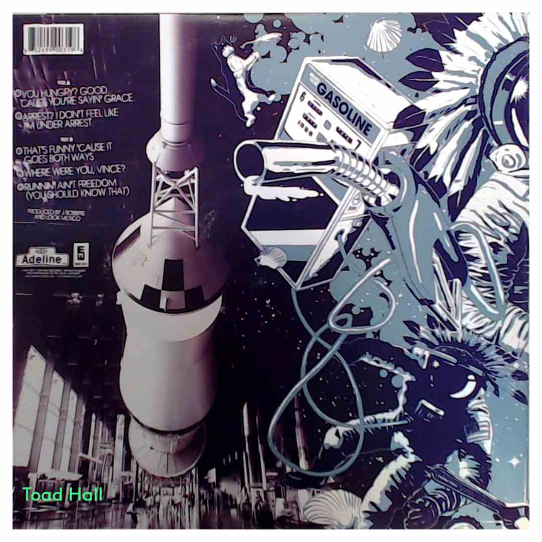 Look Mexico - Real Americans Spear It (Blue Swirl 10 Inch Vinyl) - Used Vinyl