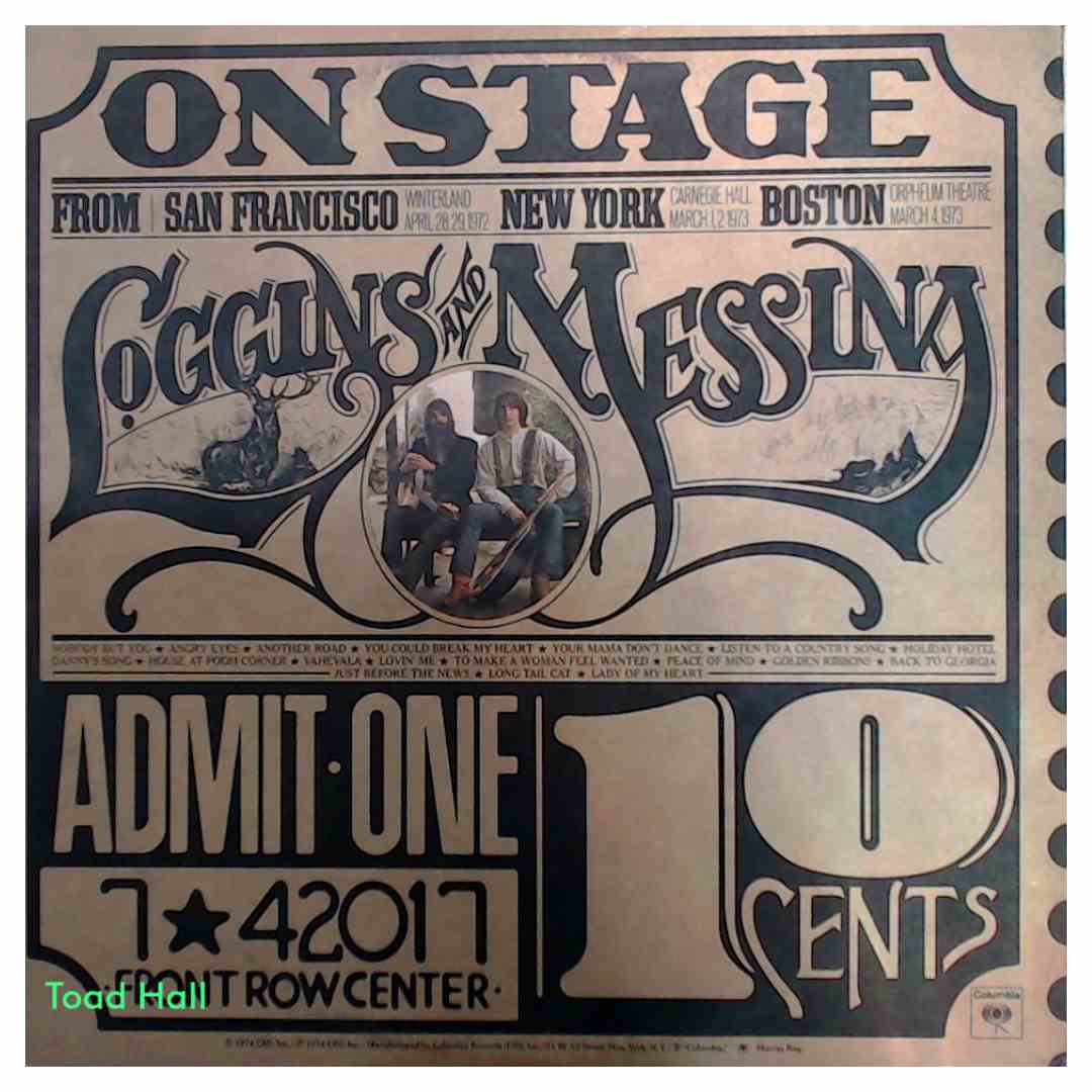 Loggins and Messina - On Stage - Used Vinyl