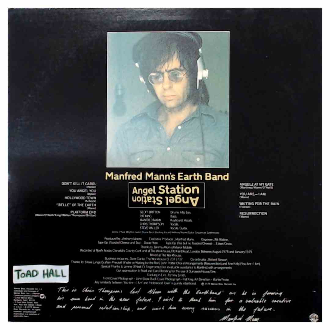Manfred Mann's Earth Band - Angel Station - Used Vinyl