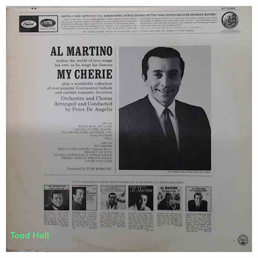 Al Martino - My Cherie - Used Vinyl