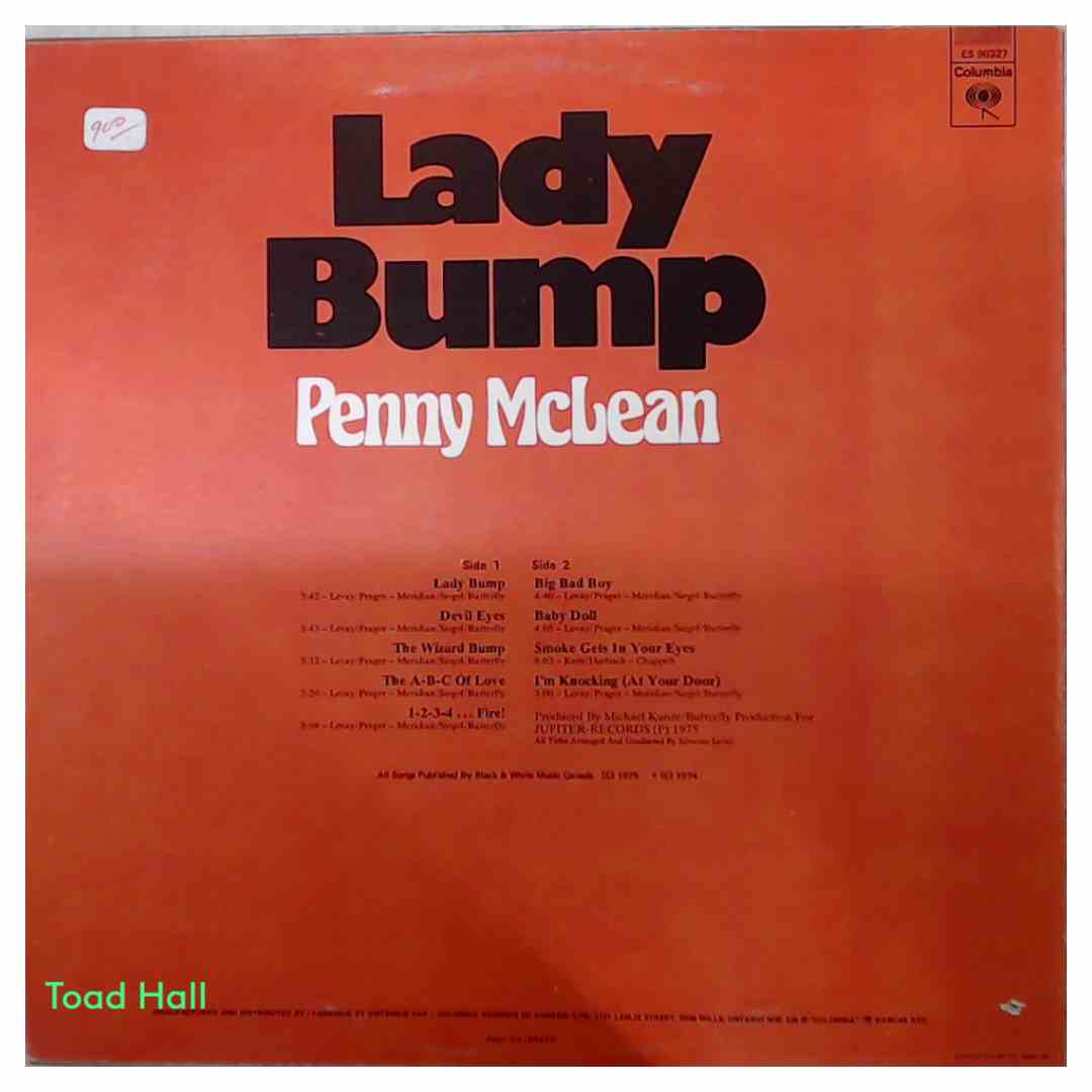 Penny McLean - Lady Bump - Used Vinyl